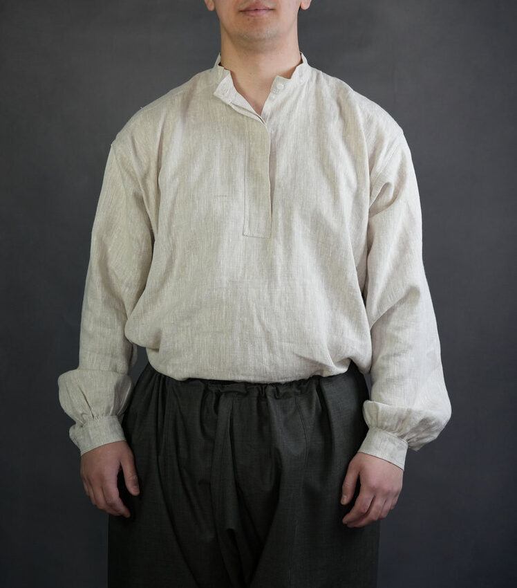 Сорочка з вузькю маніжкою